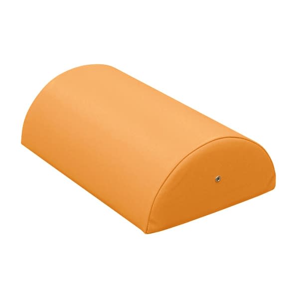 カラー診察用半円マクラ(大) 20-3787-0010 ビニルレザーオレンジ 高田ベッド製作所 TB-77C-07
