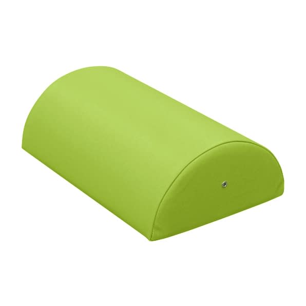 カラー診察用半円マクラ(大) 20-3787-0011 ビニルレザー抹茶 高田ベッド製作所 TB-77C-07