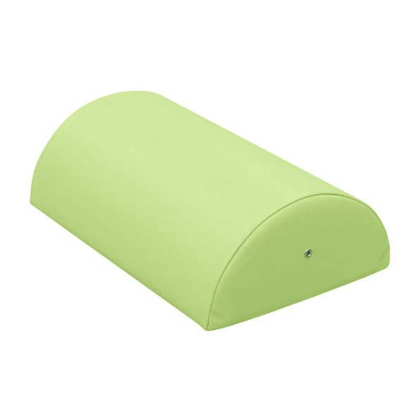 カラー診察用半円マクラ(大) 20-3787-0018 ビニルレザーライムグリーン 高田ベッド製作所 TB-77C-07