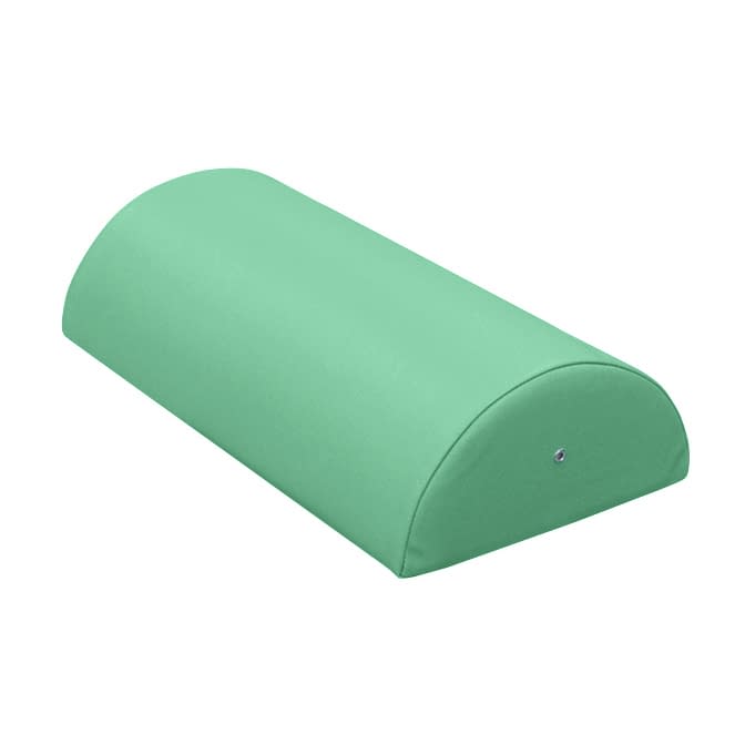 カラー診察用半円マクラ(特大) 20-3789-0005 ビニルレザーライトグリーン 高田ベッド製作所 TB-77C-04