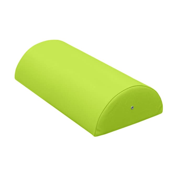 カラー診察用半円マクラ(特大) 20-3789-0011 ビニルレザー抹茶 高田ベッド製作所 TB-77C-04