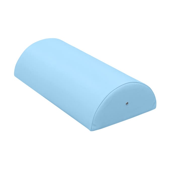 カラー診察用半円マクラ(特大) 20-3789-0012 ビニルレザースカイブルー 高田ベッド製作所 TB-77C-04