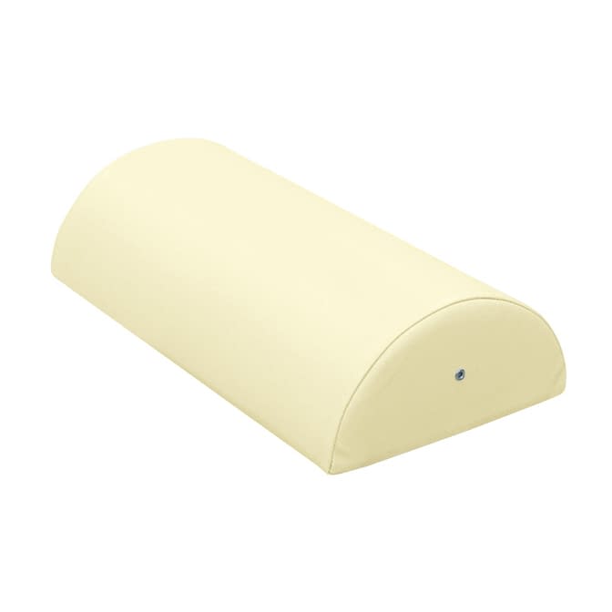 カラー診察用半円マクラ(特大) 20-3789-0013 ビニルレザークリーム 高田ベッド製作所 TB-77C-04