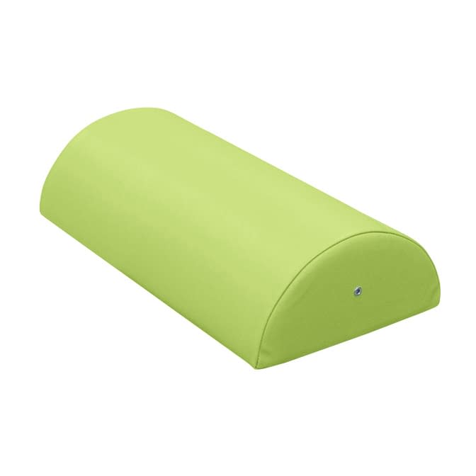 カラー診察用半円マクラ(特大) 20-3789-0018 ビニルレザーライムグリーン 高田ベッド製作所 TB-77C-04