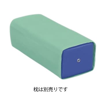 レザー製角マクラカバー 20-3801-0005 ビニルレザーライトグリーン 高田ベッド製作所 L-01