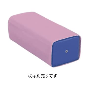 レザー製角マクラカバー 20-3801-0007 ビニルレザーピンク 高田ベッド製作所 L-01