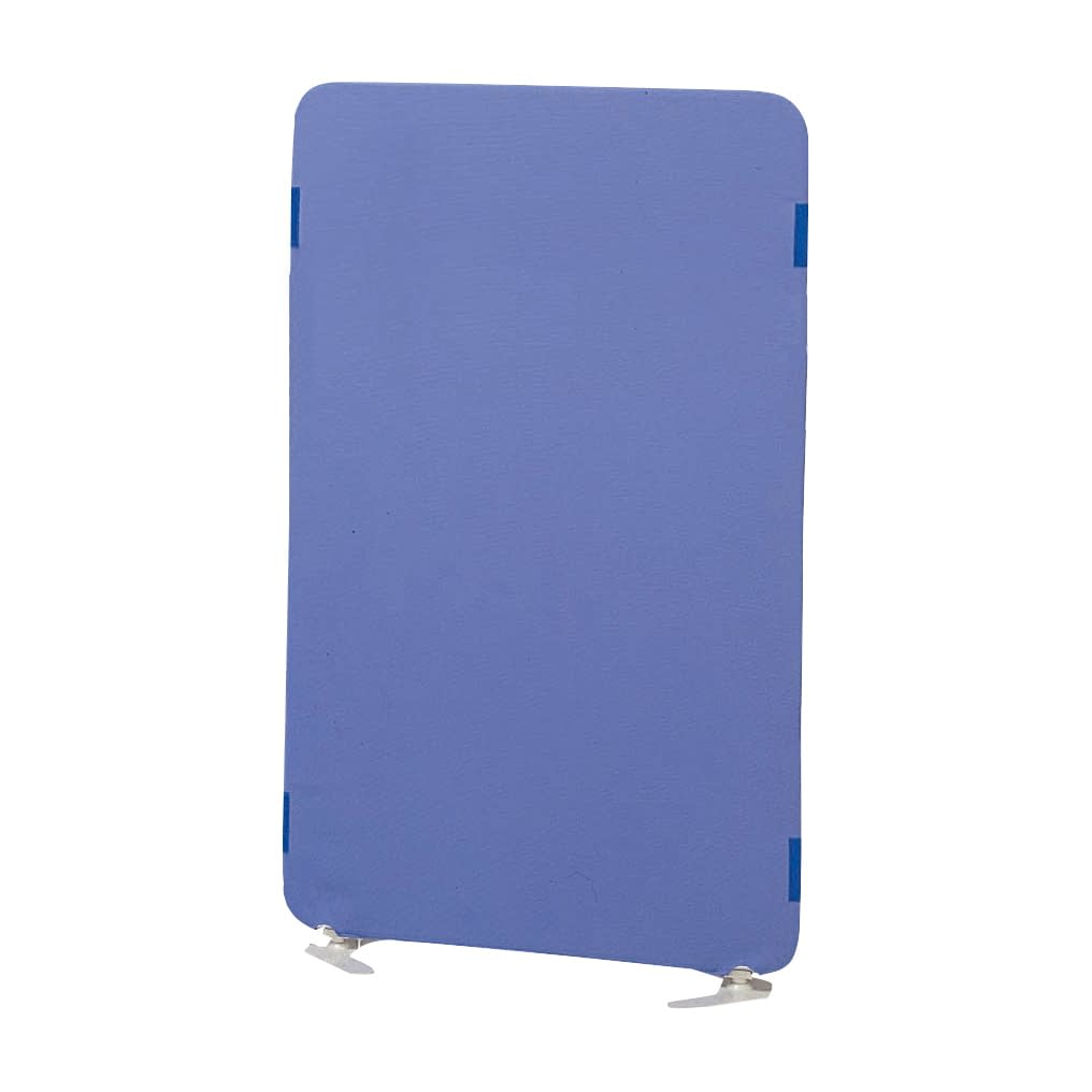 マツヨシ クロススクリーン(安定脚) 衝立 20-3842-0001 ブルー MATSUYOSHI MY-N3560(900X1550MM)