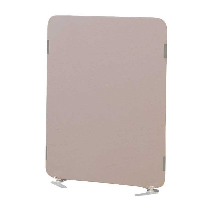 マツヨシ クロススクリーン(安定脚) 衝立 20-3842-0102 ベージュ MATSUYOSHI MY-N3561(900X1250MM)