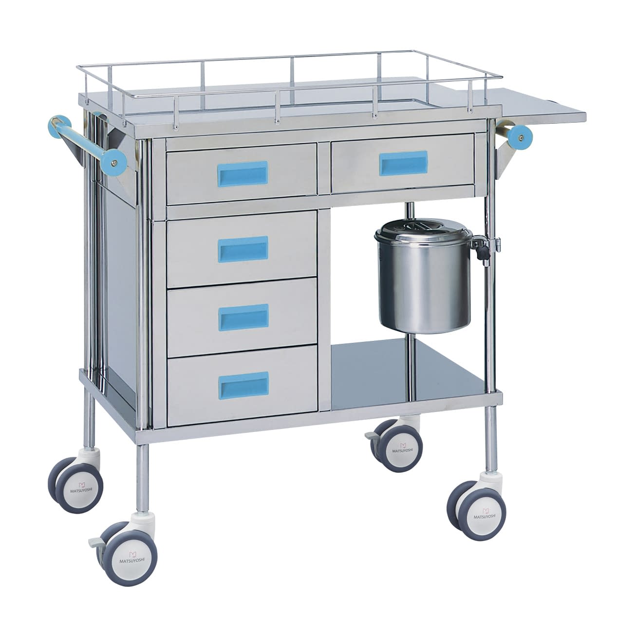 マツヨシ カラー多機能繃帯交換車 包交車 20-4072-00 MATSUYOSHI MY-1124B(ブルー)