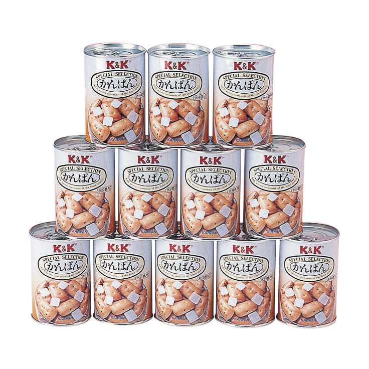 カンパン(賞味期限5年) 01-6210-00 国分グループ本社 2024(110GX24カン)