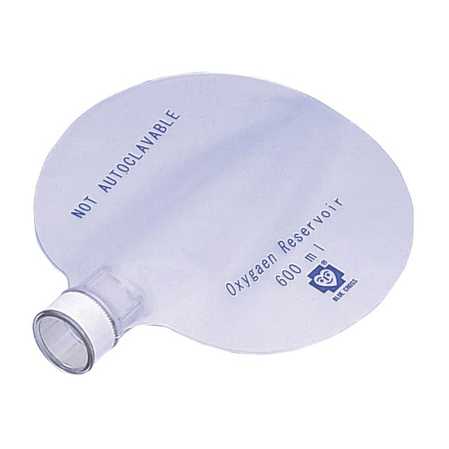 酸素リザーバーバッグ(600ml) 600ml 11-2504-03 ブルークロス・エマージェンシー BC-2020-RS-BCI