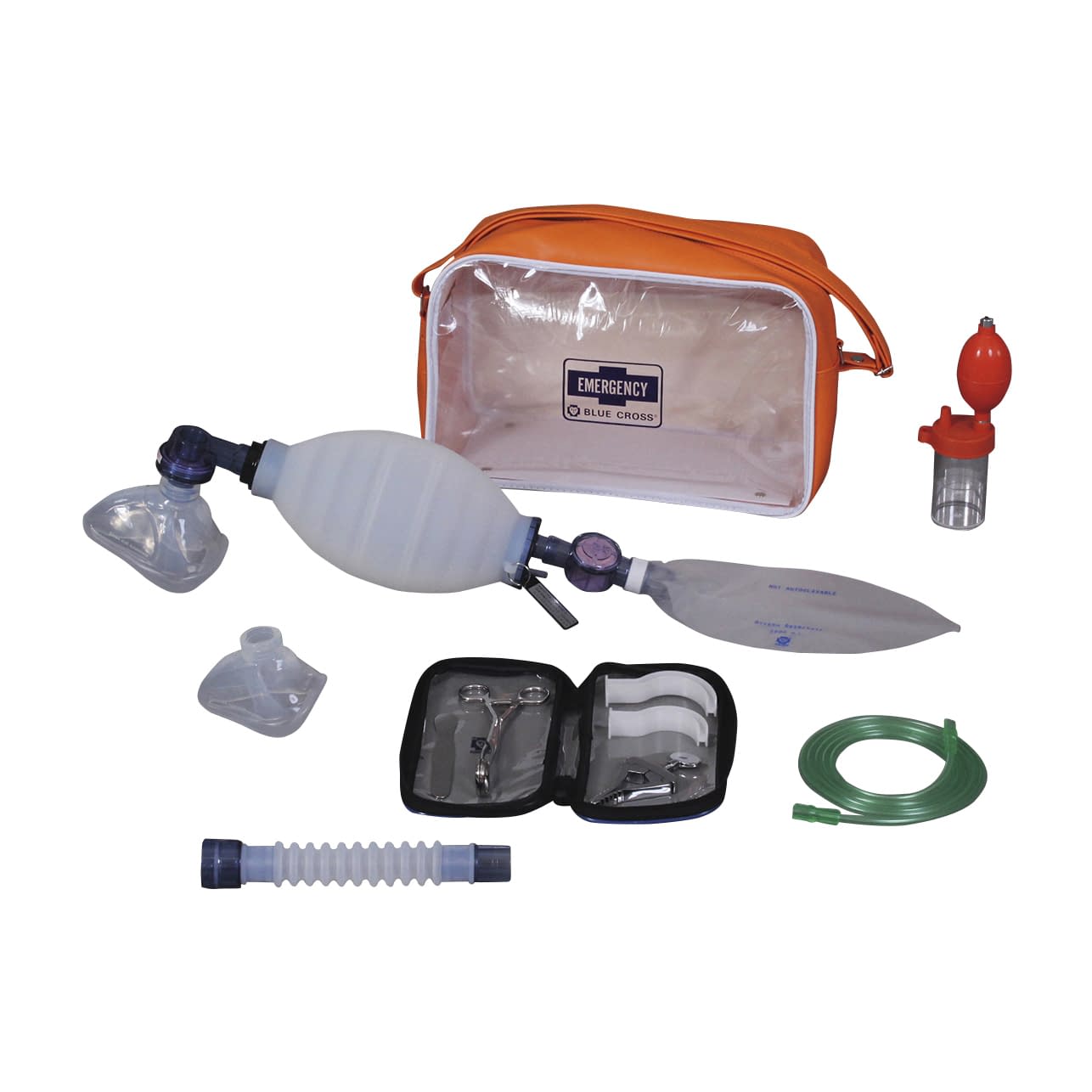 救急蘇生セット(一般救急)成人用 11-2536-04 ブルークロス・エマージェンシー ARW-2(リザーバーツキ)