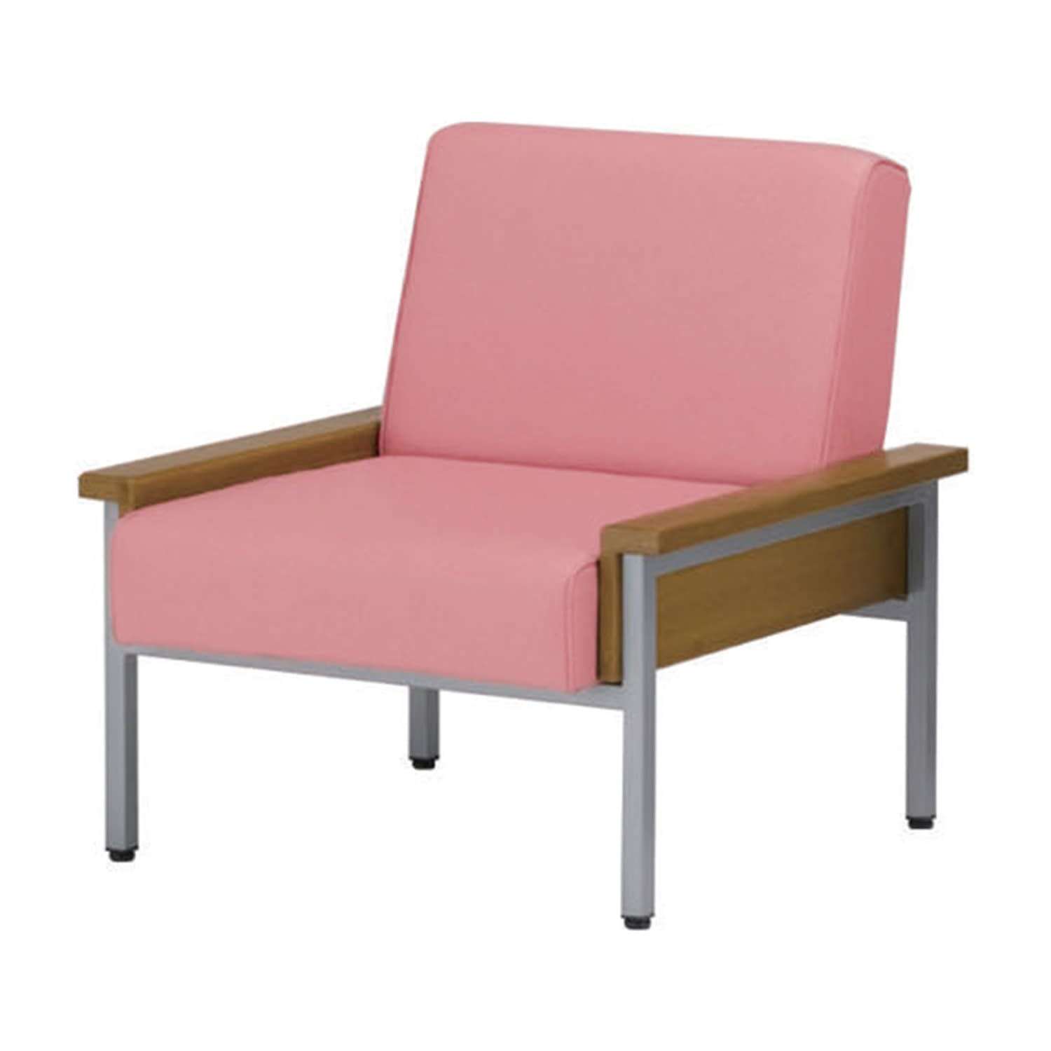 マツヨシ付添人用ソファー(2脚セット 簡易ベッド 20-5030-00 MATSUYOSHI MY-N3600P(ピンク)