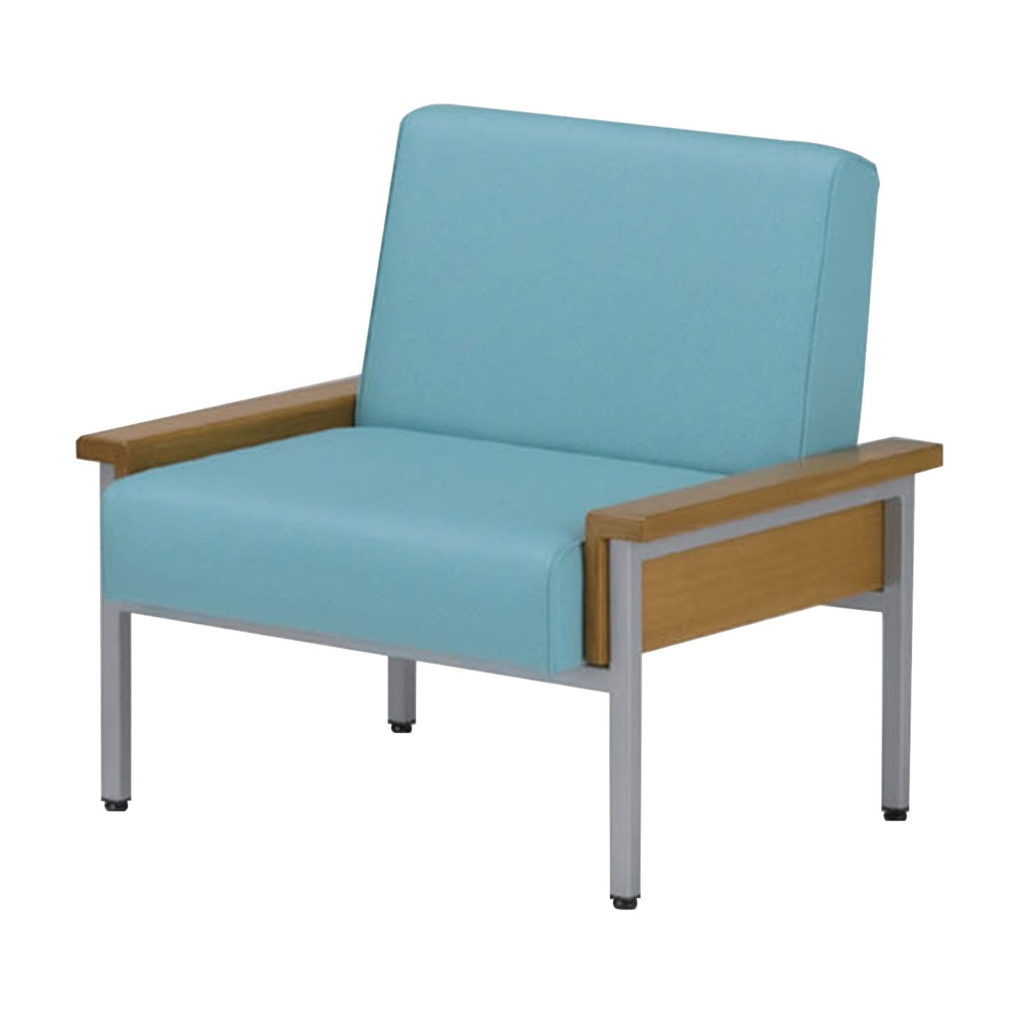 マツヨシ付添人用ソファー(2脚セット 簡易ベッド 20-5030-02 MATSUYOSHI MY-N3600G(グリーン)