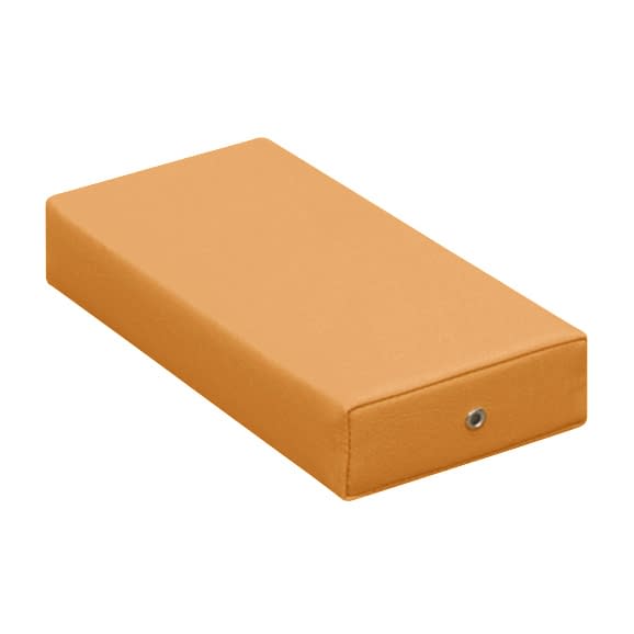 カラー診察用額マクラ(小) 20-3781-0010 ビニルレザーオレンジ 高田ベッド製作所 TB-77C-11