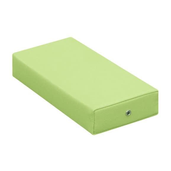 カラー診察用額マクラ(小) 20-3781-0018 ビニルレザーライムグリーン 高田ベッド製作所 TB-77C-11