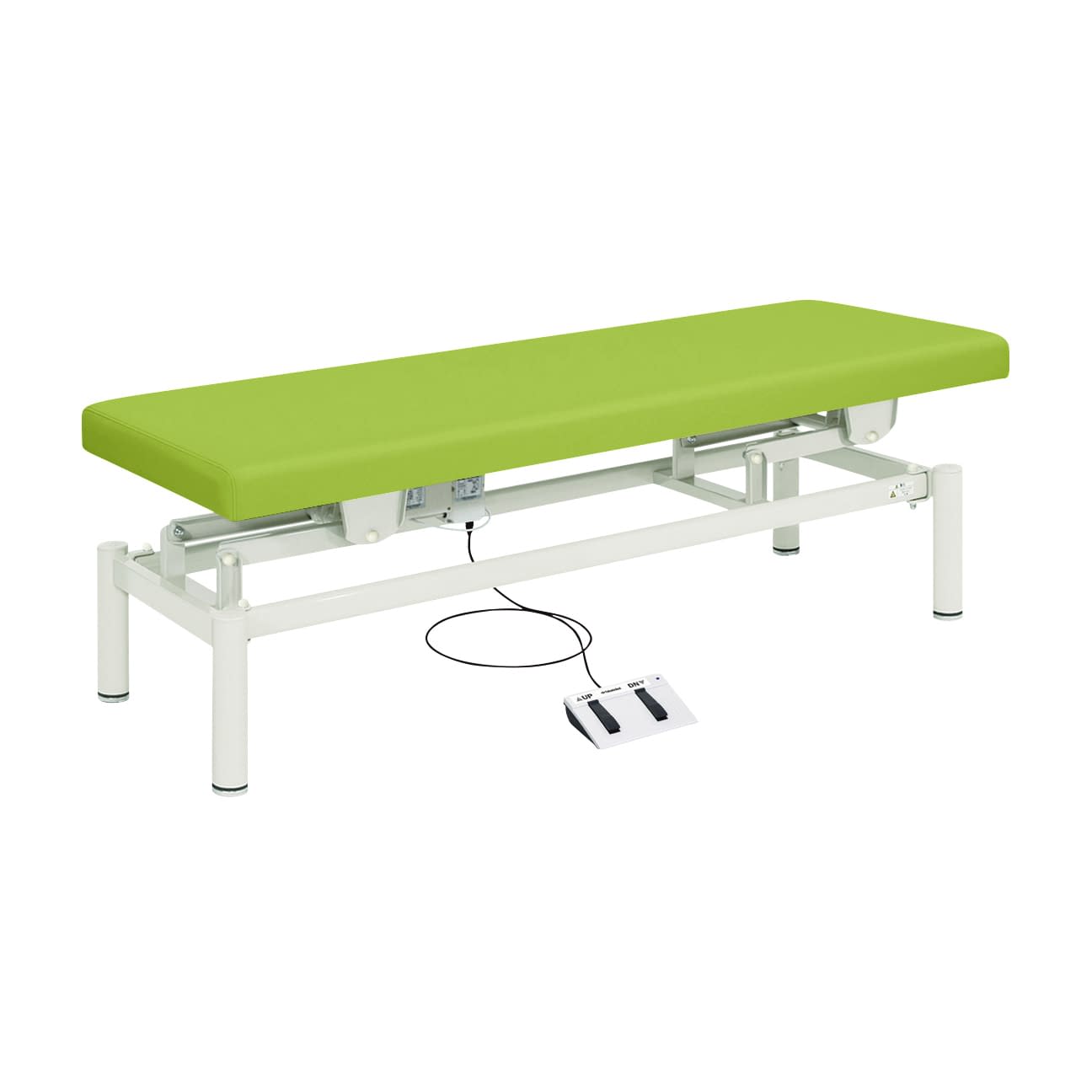 電動診察台(電動ハイローベッド) 20-3741-0011 ビニルレザー抹茶 高田ベッド製作所 TB-912(W70XL180CM)