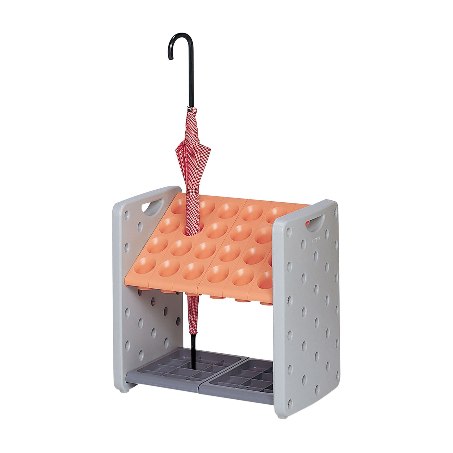 傘立てアーバンピット(24本立) 22-2057-0003 オレンジ テラモト K24