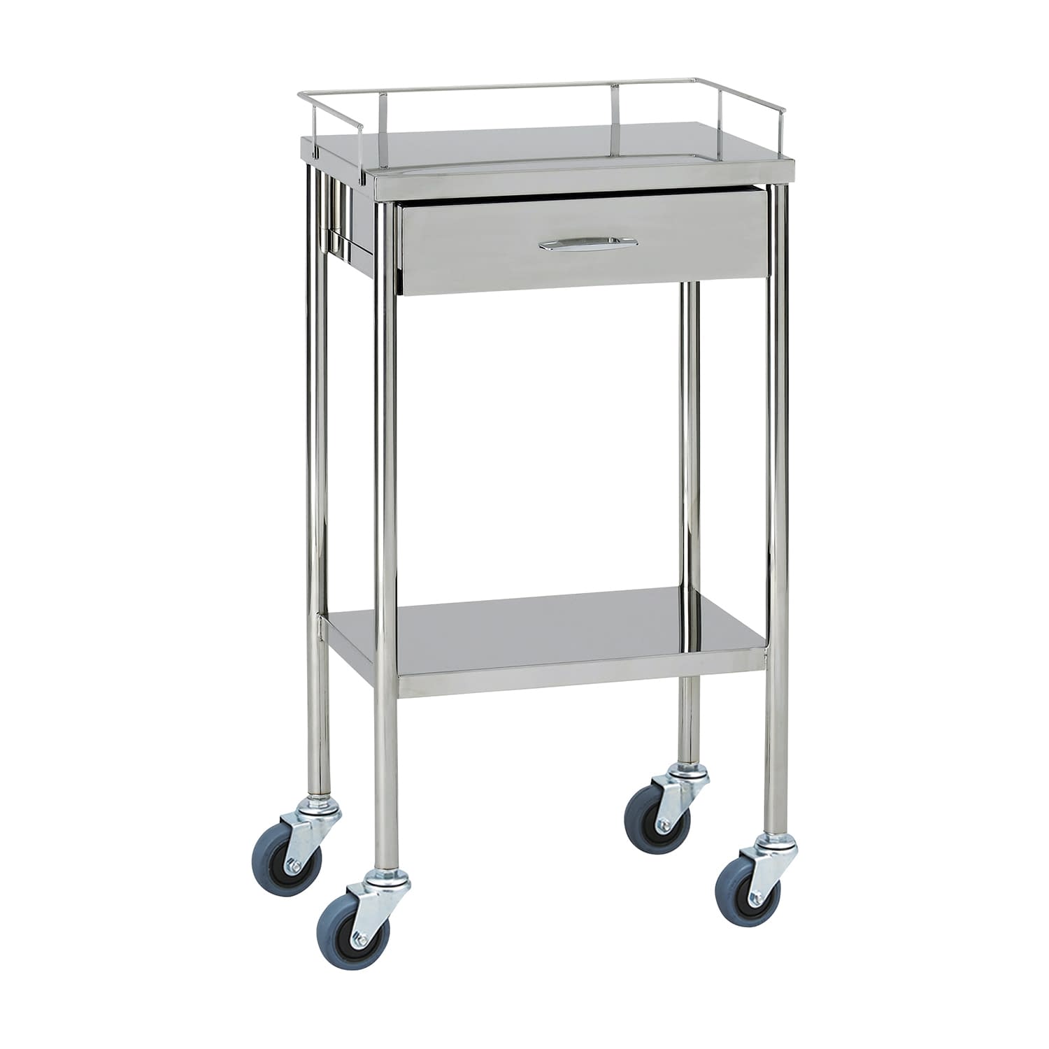 マツヨシ器械台 引出付(φ50mm) カート(器械台) 23-3053-00 MATSUYOSHI MY-1560A(450X300X800