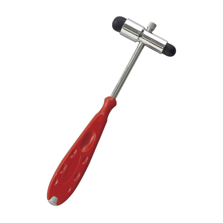 カラー打腱器(バックハンマー氏) 23-3072-01 メドライフ アカ