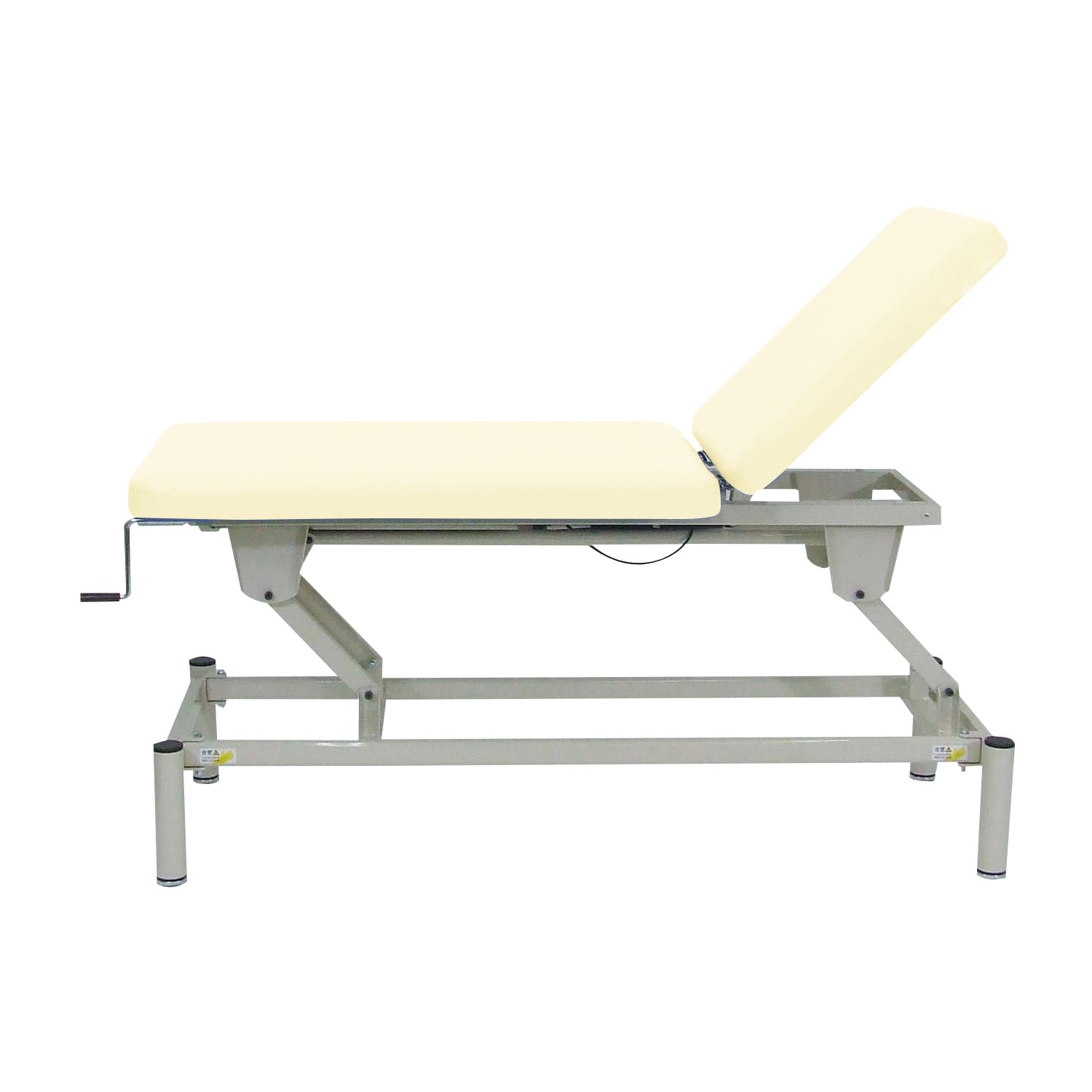 手動式ハイロー・背上げ診察台 23-2760-0001 アイボリー 大信工業 DF-SG(650X1800)