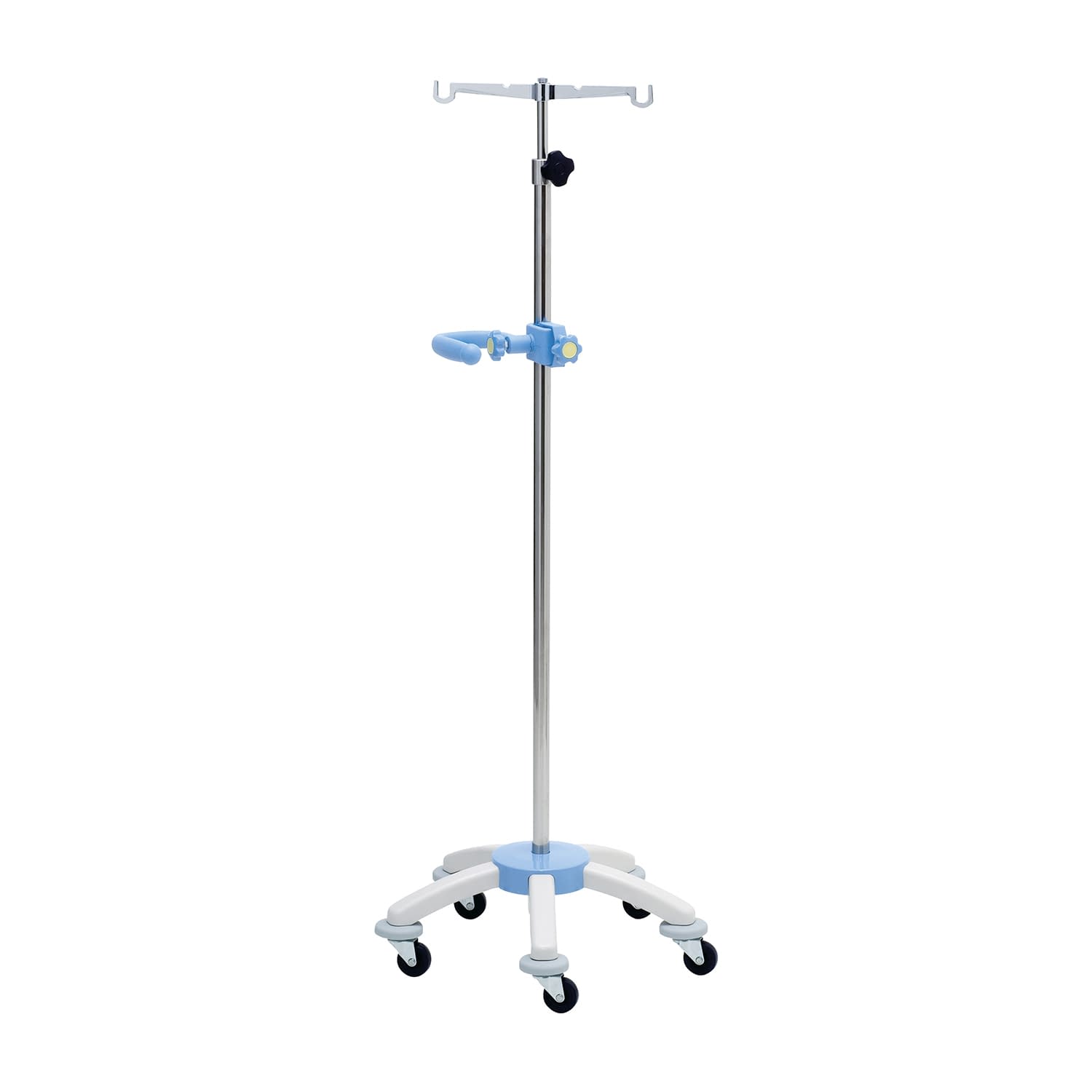 ガートル台(静かな音)グリップ付 23-2782-01 新鋭工業 SG-263-WBGS(ホワイトブルー