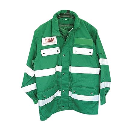 DMATユニフォーム ジャケット 23-2386-0004 LL ノルメカエイシア ミドリ