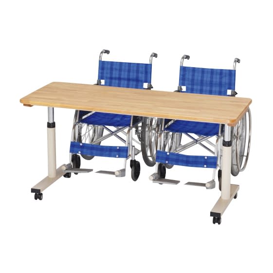 折りたたみ式昇降テーブル リハビリテーブル 23-2096-01 DLM RZ-1560N(W1500XD600)