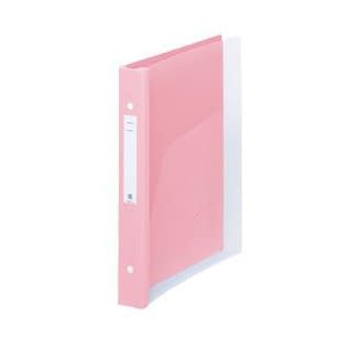 メディカルサポートブック(クリヤー) カルテブック 23-3656-0502 ピンク LIHITLAB． HB688(A4)30ケツ