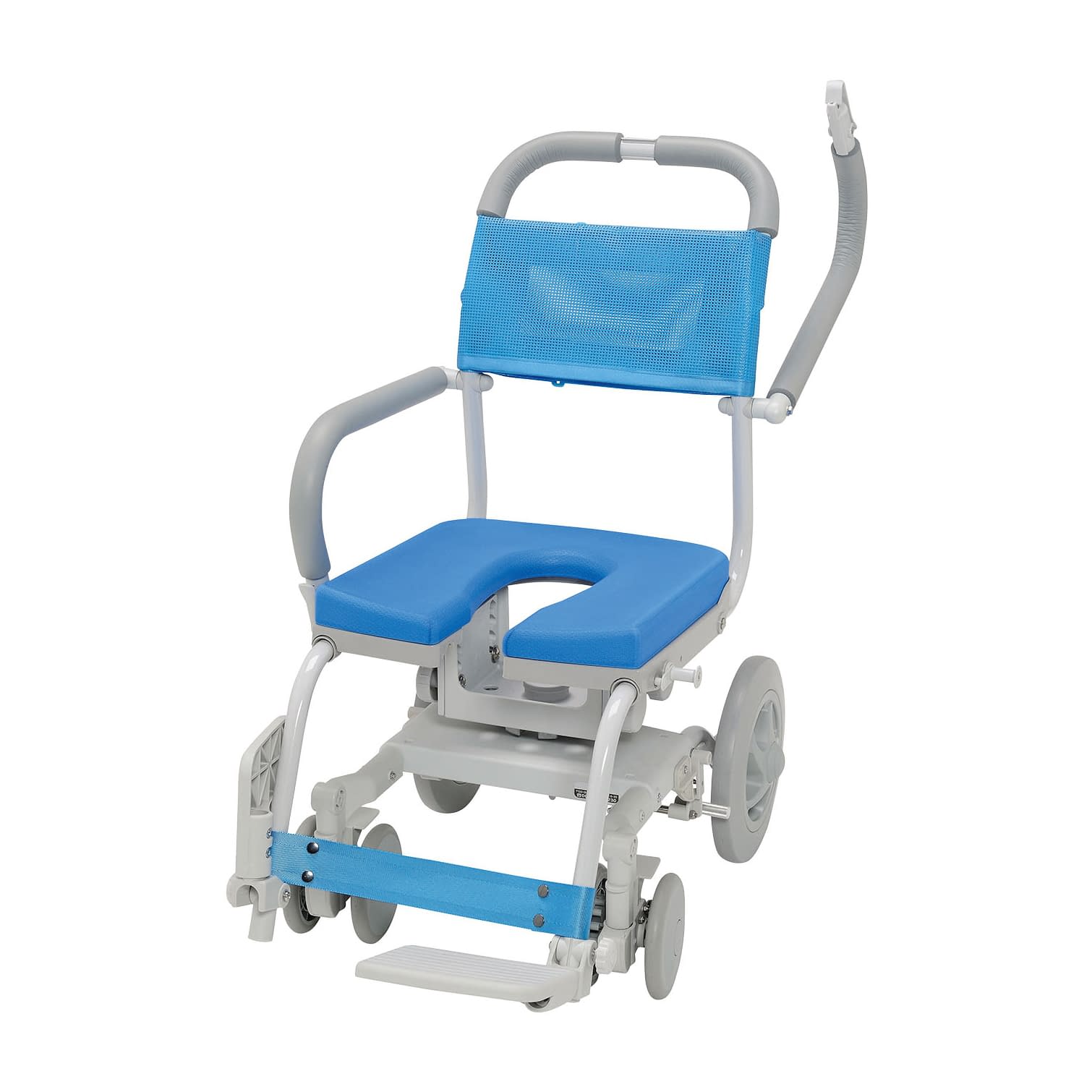 くるくるチェアD(U型シート) シャワーチェア 23-2963-02 ウチヱ KRU-174