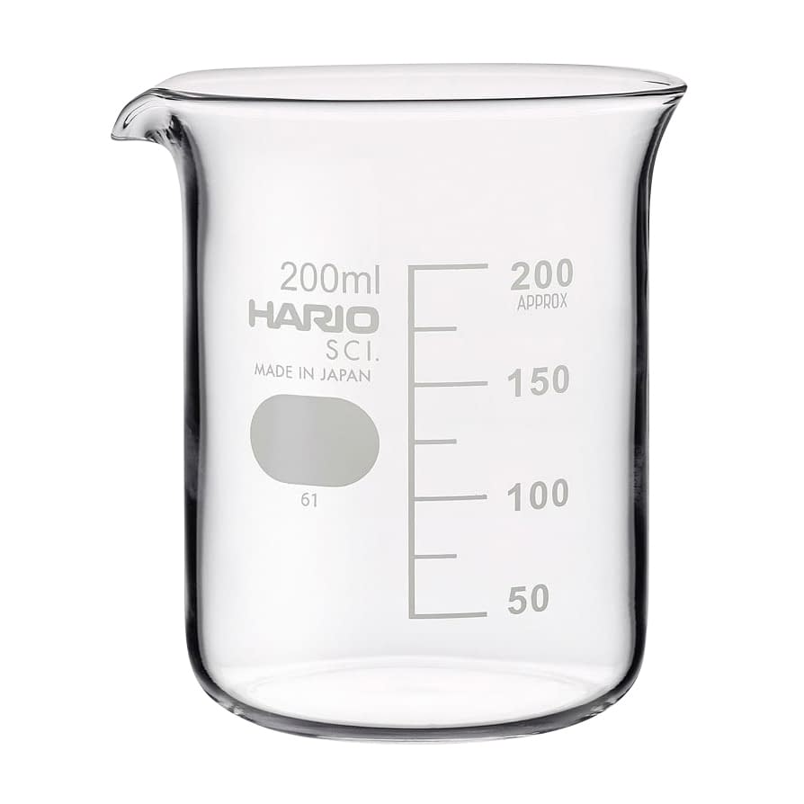 ハリオ ビーカー(ガラス製) 23-3233-04 HARIO 200ML