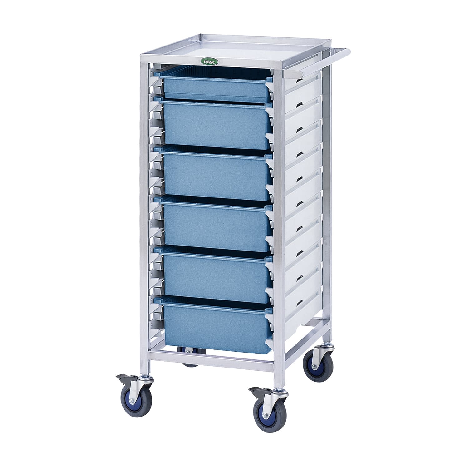 包帯交換カート 23-3409-0002 ブルー サカセ化学工業 C34-T10104T