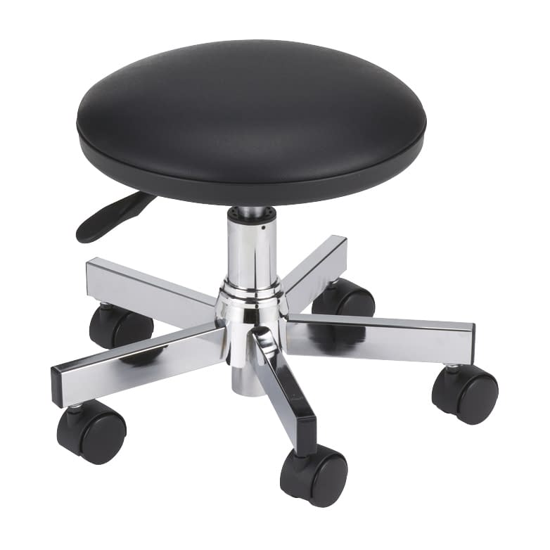 マツヨシ フットケアチェア(ガス昇降 診察椅子 23-3681-01 MATSUYOSHI SN-FC002B(ブラック)