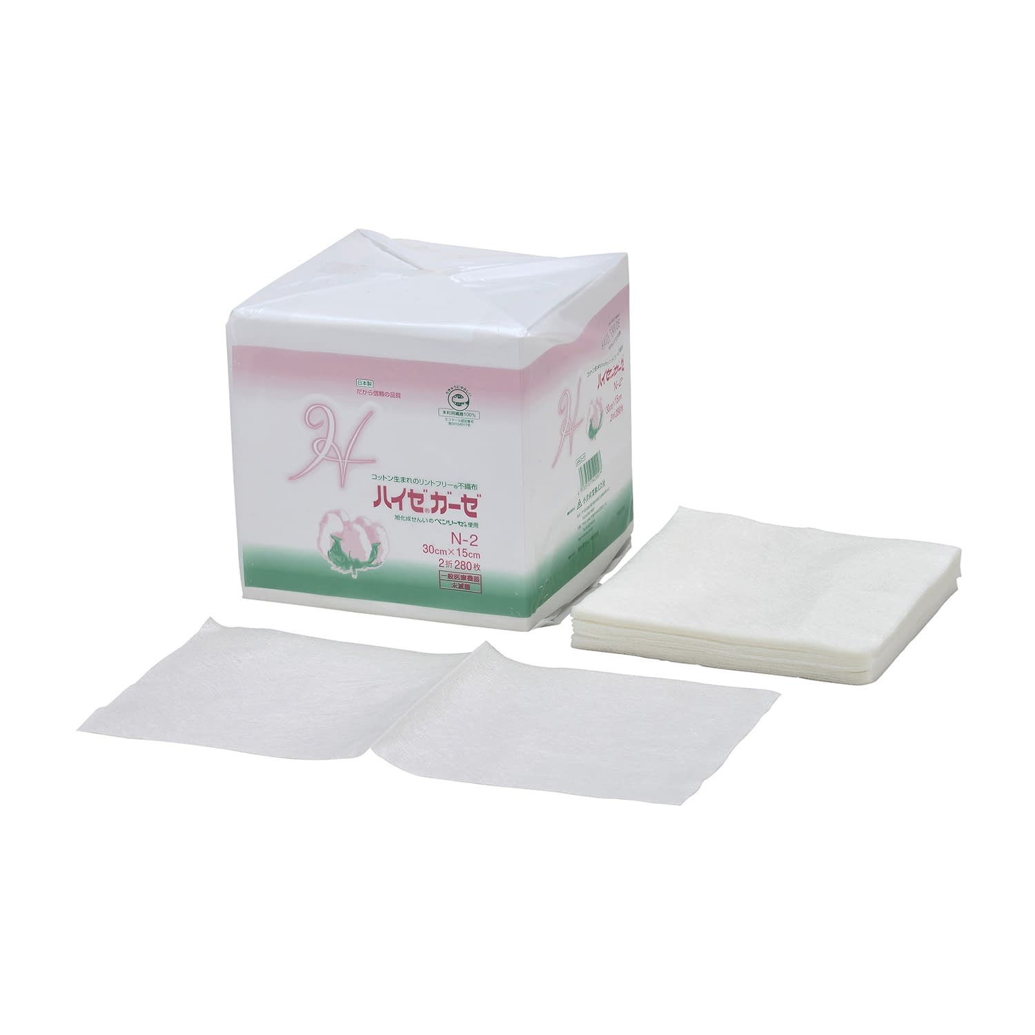 ハイゼガーゼ(2ツ折)N－2 N-2 23-3856-01 小津産業 15X30CM(280イリ)