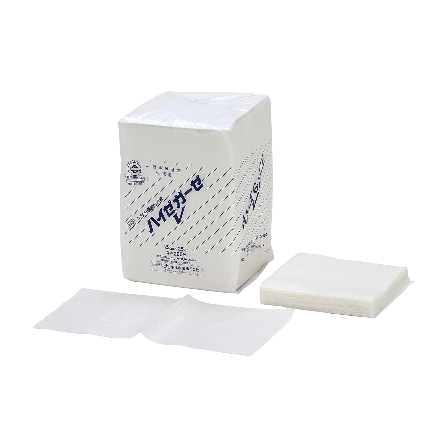 ハイゼガーゼ(4ツ折)V V 23-3856-06 小津産業 25X25CM(200イリ)