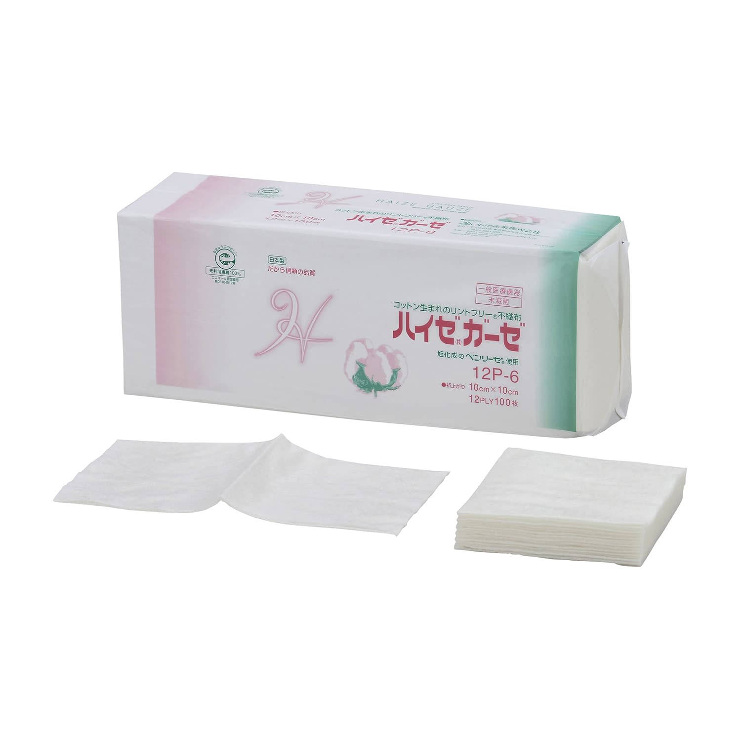 ハイゼガーゼ12P(No．6) 6号 23-3856-10 小津産業 10X10CM(100マイイリ)