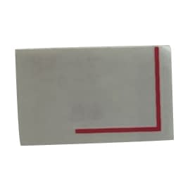 放射線治療用フィールドマーカー コーナーL X線用マーカー 23-2663-0304 赤 中部メディカル コーナーL(90チップ)