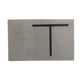 放射線治療用フィールドマーカー T字 X線用マーカー 23-2663-0502 黒 中部メディカル Tジ(90チップ)