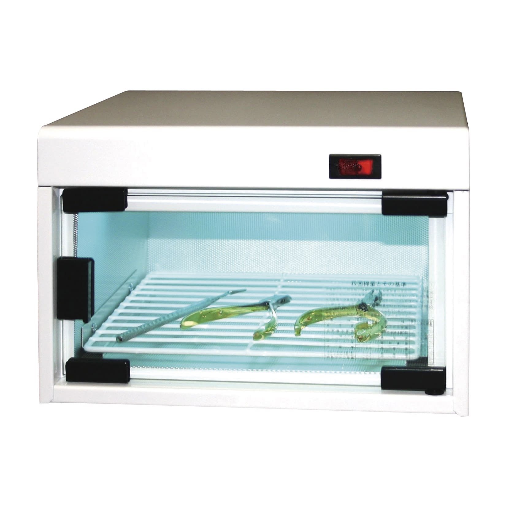 小型紫外線消毒保管庫 ボーテ 23-2896-00 日鈑工業 ホワイト