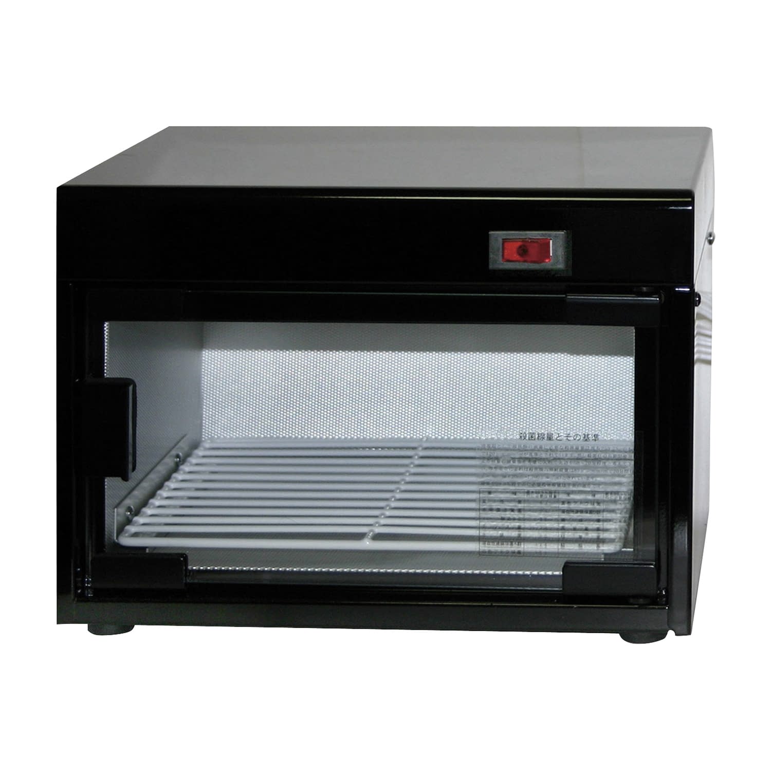 小型紫外線消毒保管庫 ボーテ 23-2896-01 日鈑工業 ブラック