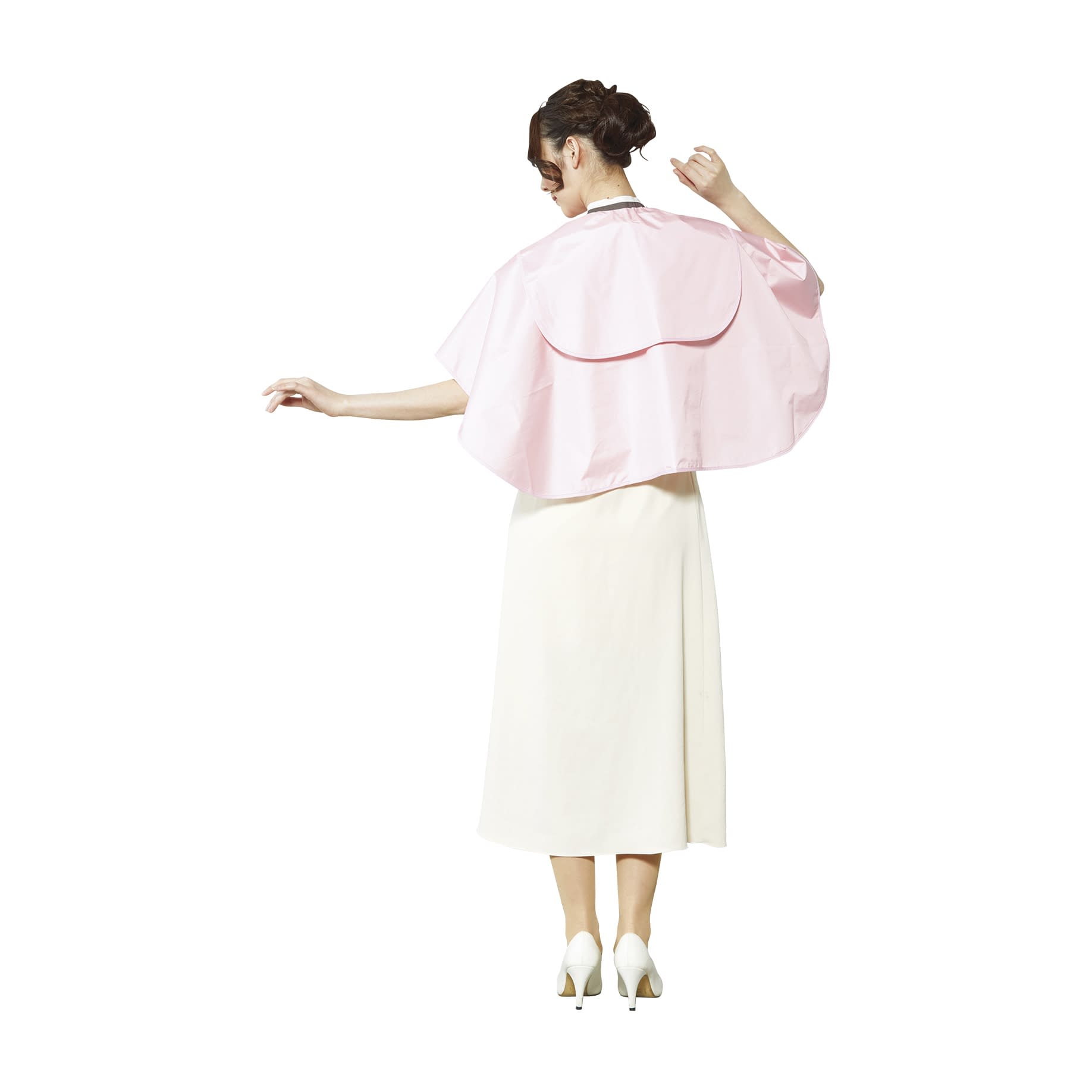 ニューマジカルケープ シャンプーケープ 23-2574-01 ワコウ 3751-4(ピンク)