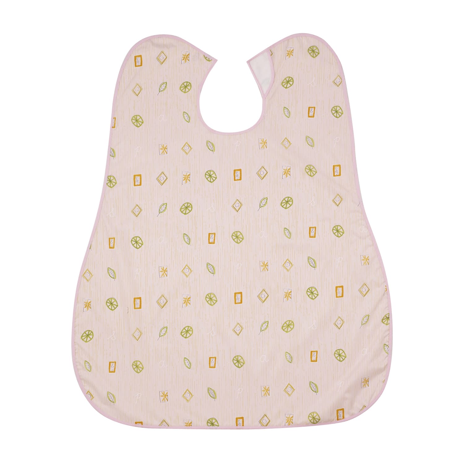 超撥水食事用エプロン 23-3132-0001 ピンク マツハシ 80X90CM