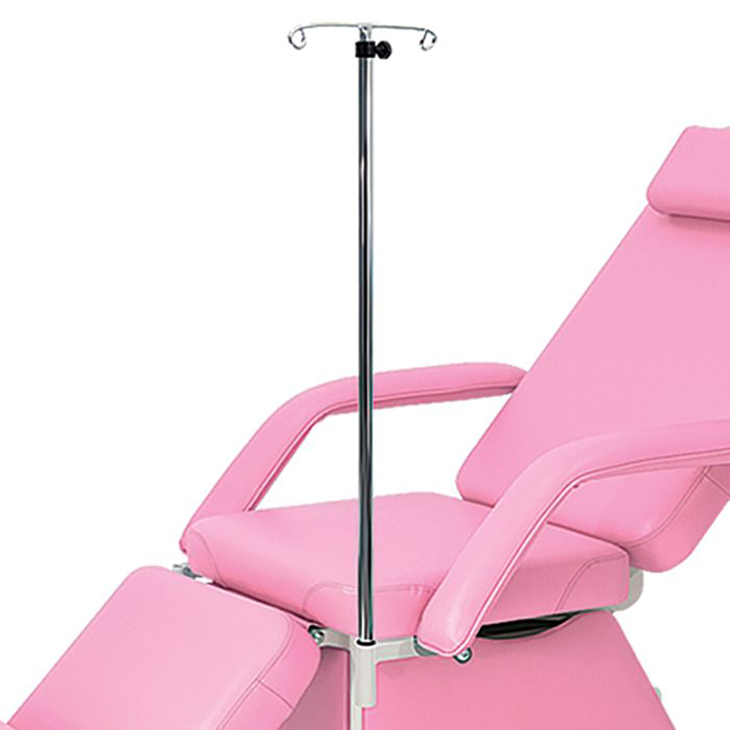 治療チェアー用点滴棒取付セット 取付金具付 23-2779-01 高田ベッド製作所 TB-530-10(カナグツキ)