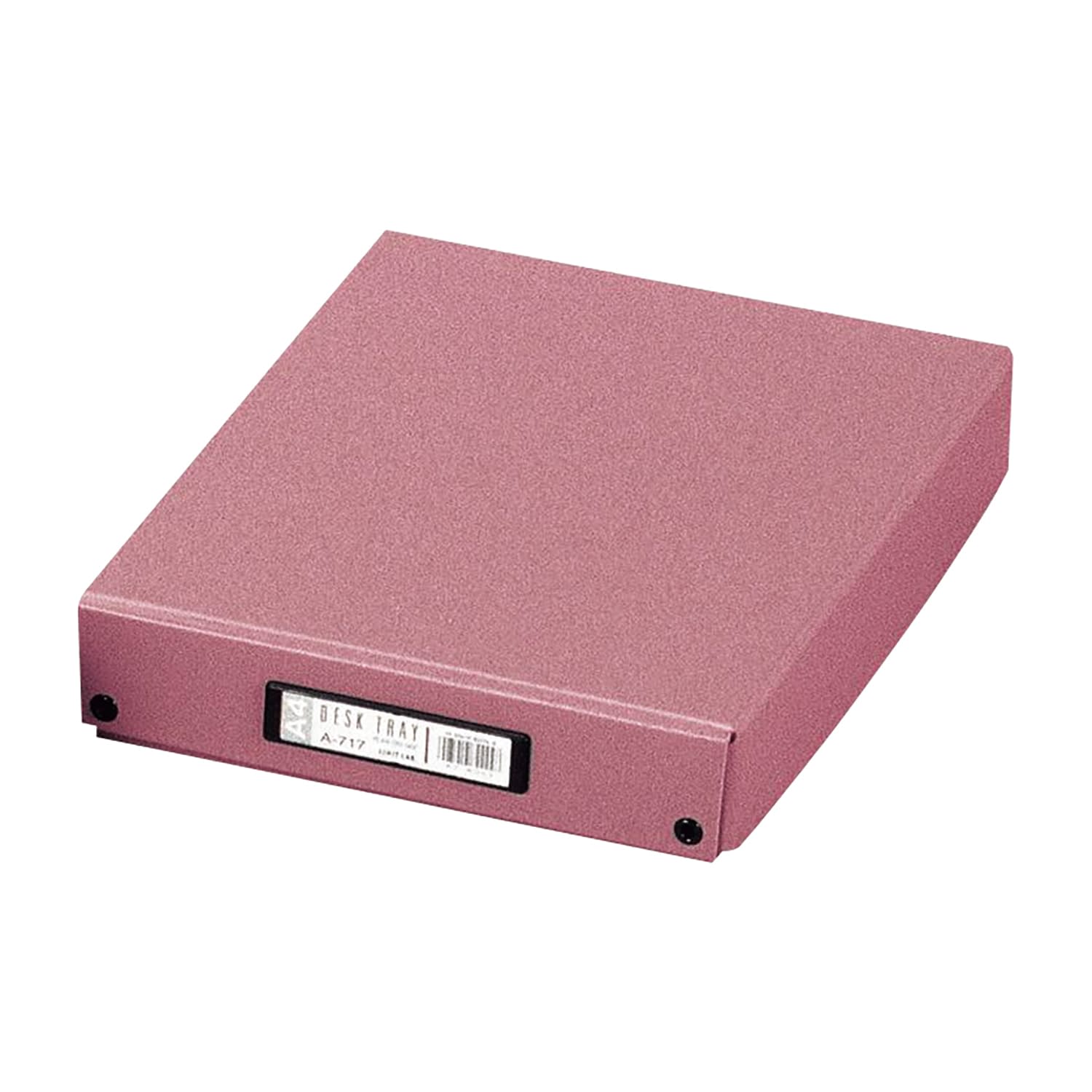 デスクトレー A4 レタートレー 23-2127-03 LIHITLAB． A717(ローズピンク)