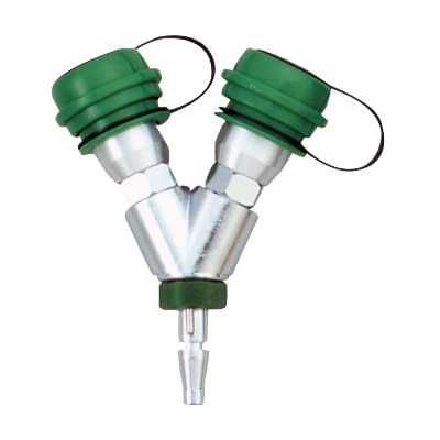 Y型アウトレットチャック(酸素用) 川重型(酸素用) 23-3631-00 ブルークロス・エマージェンシー YO-O2