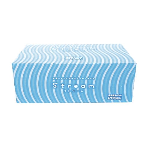 ペーパータオル ストリーム 23-3888-00 太洋紙業 6256(200マイX25フクロ)