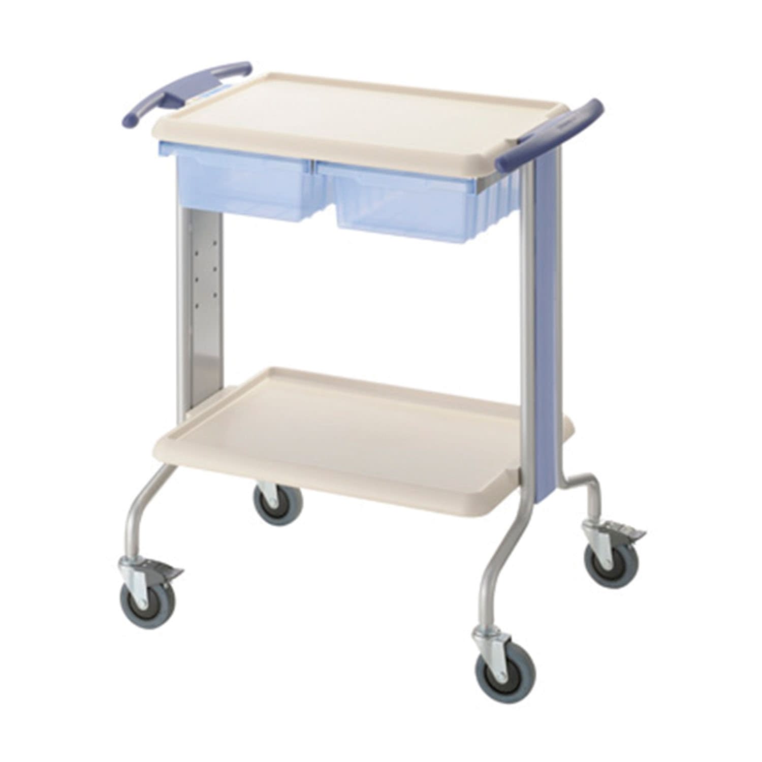 キャリーワゴン(トレー2段・引出付) 23-3424-00 パラマウントベッド KY-712D