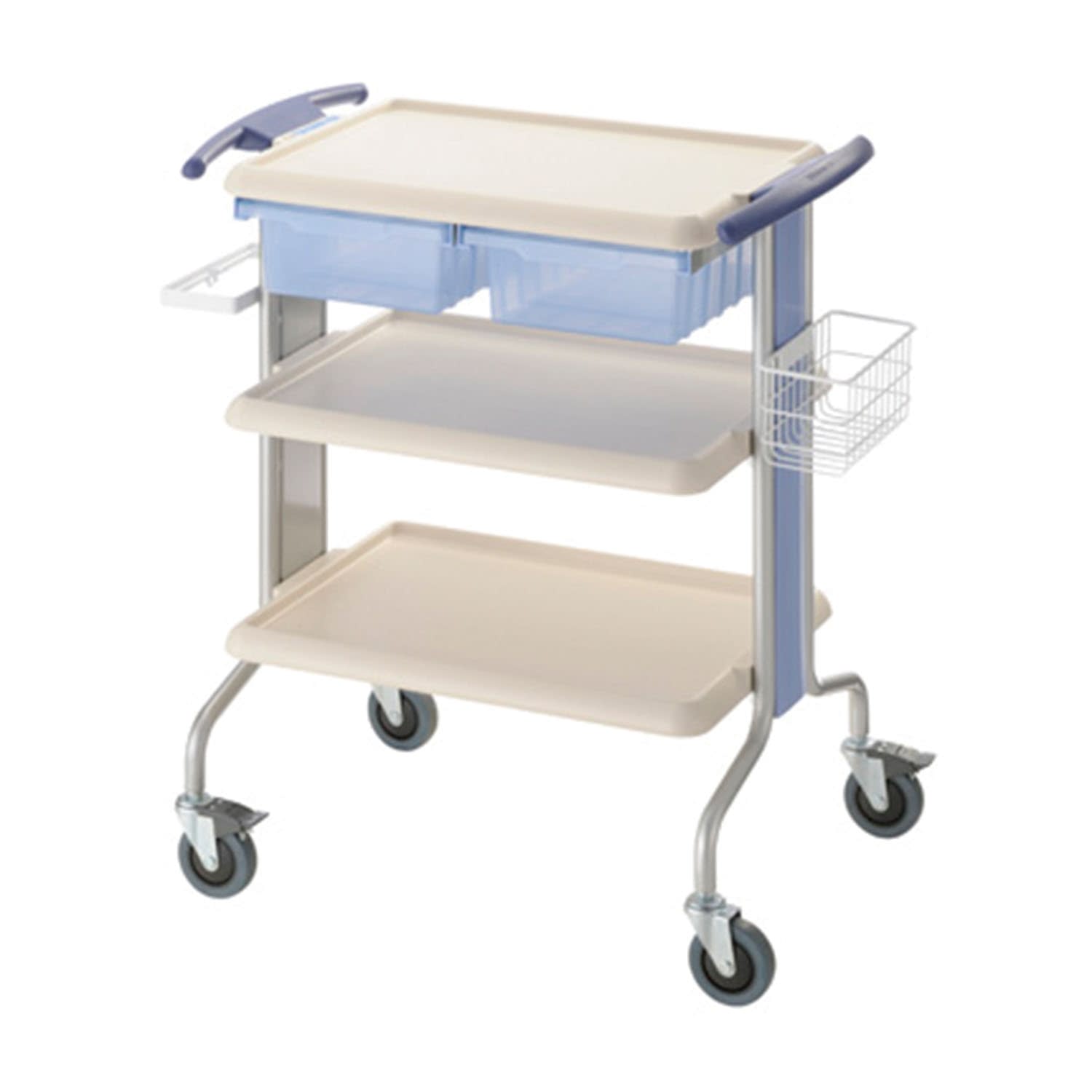 キャリーワゴン(トレー3段・引出付) 23-3425-00 パラマウントベッド KY-713C