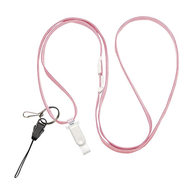 多機能ロングストラップ(120cm) 23-5539-01 ソニック NF-972-P(ピンク)