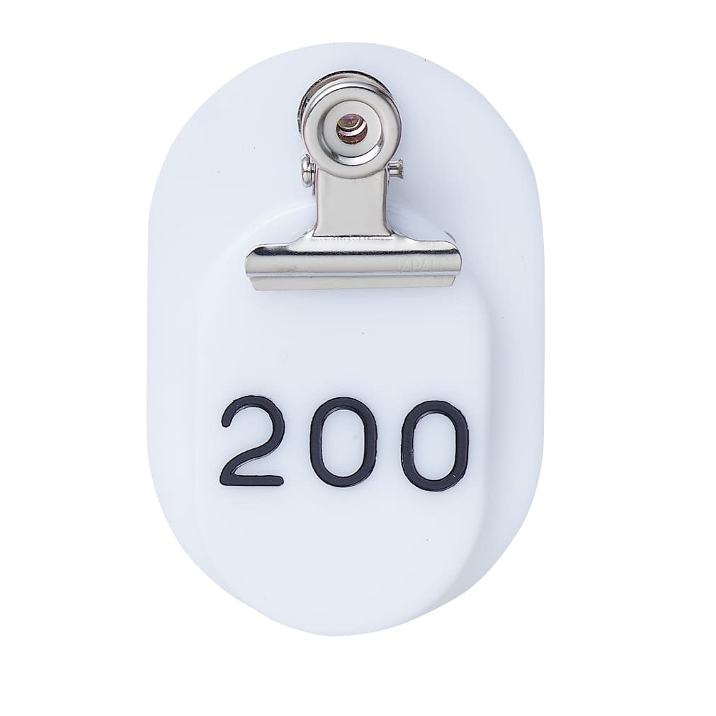 親子札(1～50番) 1〜50番 23-5563-0007 白 クラウン CR-OY50(50クミ)